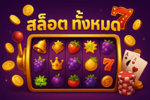 สล็อต ทั้งหมด ที่คุณไม่ควรพลาด