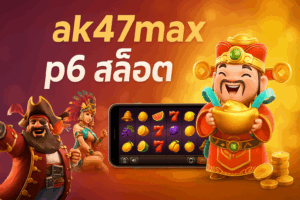 ak47max p6 สล็อต เว็บตรงแตกง่าย โบนัสกระหน่ำ ฝากถอนออโต้ 2025