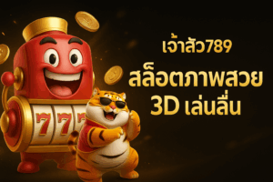 เจ้าสัว789 สล็อตภาพสวย3Dเล่นลื่น แตกแรง ภาพโหดลื่นสุดปี 2025