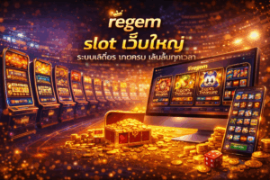 slot เว็บใหญ่ regem ศูนย์รวมเกมสล็อตมาตรฐานสูงสำหรับผู้เล่นที่เน้นความมั่นคง